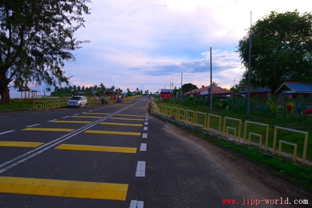 Well-maintained road at tjg labian